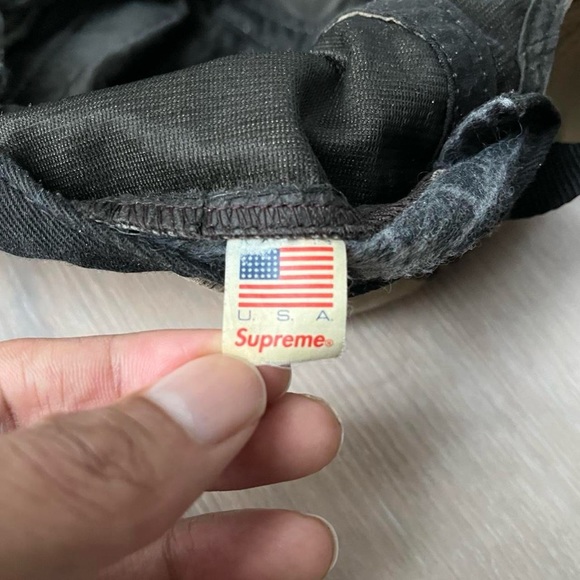 Supreme Camel Camp Cap SS12 Box Logo Tan Rare - Picture 4 of 4